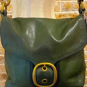 Coach Vintage Tattersall Bleecker Shoulder Bag!💚